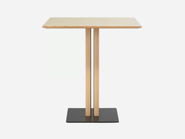 SANDWICH - Square ash table by Vergés
