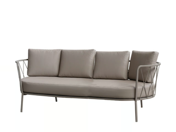 DAISY - 3 seater garden sofa by Vermobil