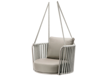 DAISY ROPE - Hanging fabric garden armchair by Vermobil