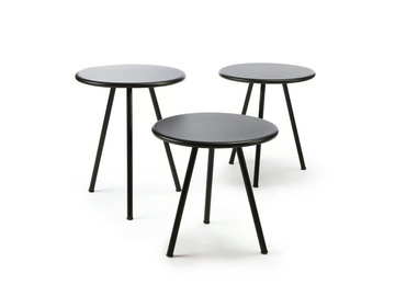 DAISY - Round metal garden side table by Vermobil