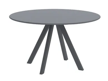 DAISY - Round metal garden table by Vermobil
