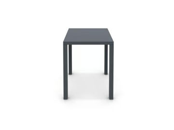 QUATRIS - Stackable low metal garden stool by Vermobil