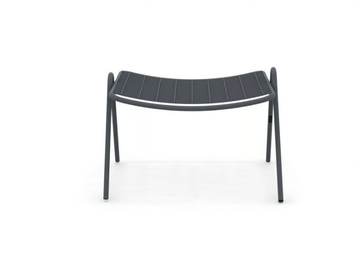ROMA - Metal garden footstool by Vermobil