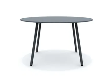 ROMA - Round metal garden table by Vermobil