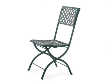SPRINGTIME - Folding metal garden chair by Vermobil