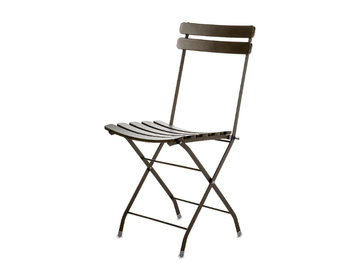 STEP - Folding metal garden chair by Vermobil