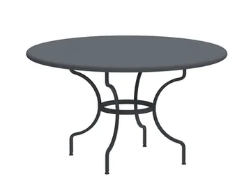 TOSCA - Round metal garden table by Vermobil