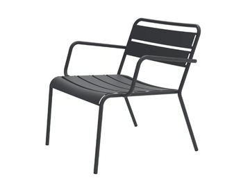 TWIST - Garden armchair with armrests by Vermobil