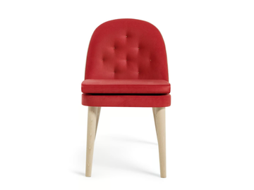 CARMEN 01/DB - Tufted fabric chair by Very Wood