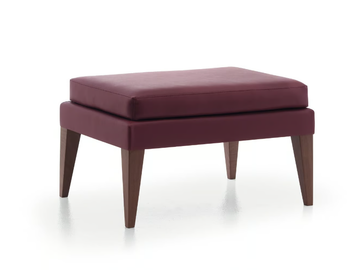 ONDA 109 - Leather pouf by Very Wood