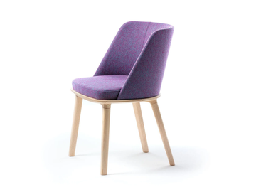SATURDAY 01 - Upholstered fabric chair by Very Wood