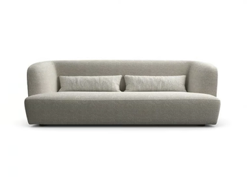 DAVOS - 4 seater fabric sofa by Verzelloni