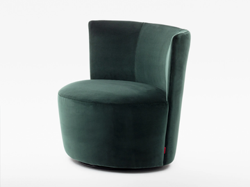 EMILY - Fabric easy chair by Verzelloni