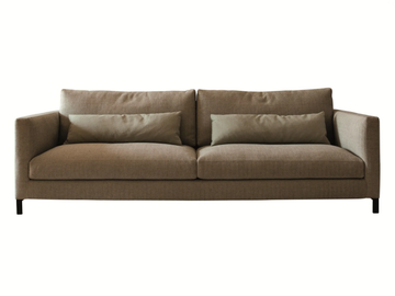 HAMPTON - Sectional fabric sofa with removable cover by Verzelloni