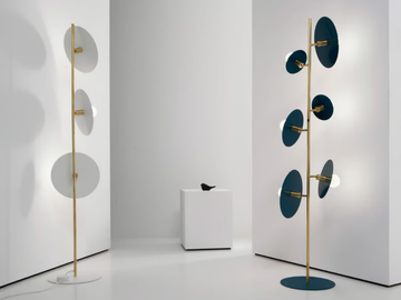 33GIRI - LED steel floor lamp by Vesoi