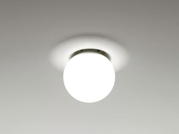 GESSO E27 - Plaster ceiling lamp by Vesoi