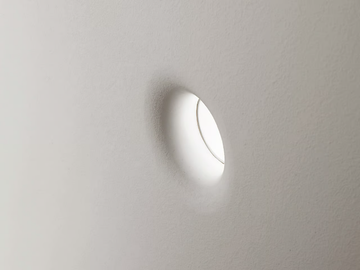 GESSO LED - Recessed LED round spotlight by Vesoi