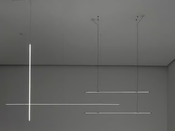 GIRO - LINEA - LED cable-mounted steel pendant lamp by Vesoi