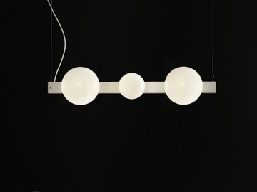 ICS - LED aluminium pendant lamp by Vesoi
