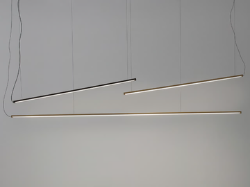 MINI.MAH - LED brass pendant lamp by Vesoi