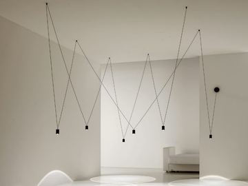 M.T.O. - LED Anodized aluminium pendant lamp by Vesoi