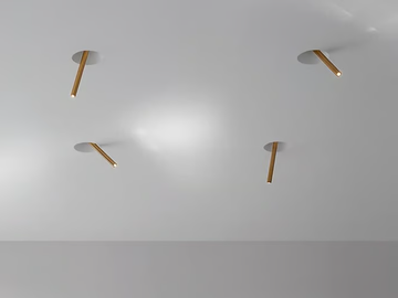 SPOT 313 - Recessed LED metal spotlight by Vesoi
