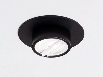 SPOT 390 - Recessed LED round aluminium spotlight by Vesoi