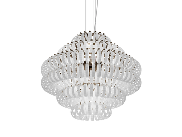 ECOS SP - Glass pendant lamp by Vetreria Vistosi
