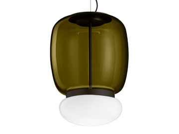 FARO SP G - LED glass pendant lamp by Vetreria Vistosi