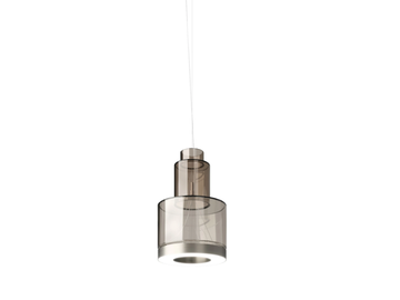 MEDEA SP2 - LED glass pendant lamp by Vetreria Vistosi