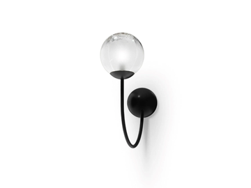 PUPPET AP - Blown glass wall lamp by Vetreria Vistosi