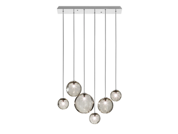 PUPPET SP L - Blown glass pendant lamp by Vetreria Vistosi