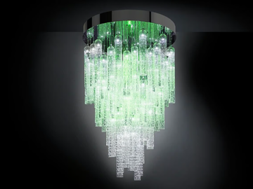 ANDY - LED Murano glass pendant lamp by VGnewtrend