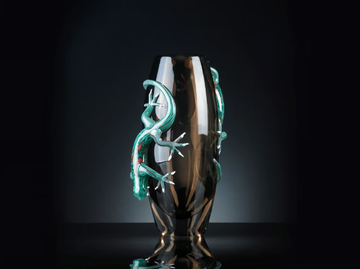 BIG 2 GECKOS - Glass vase by VGnewtrend