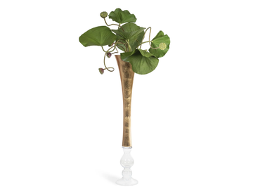 ETERNITY ANNALISA VASE - Floral composition with glass vase by VGnewtrend