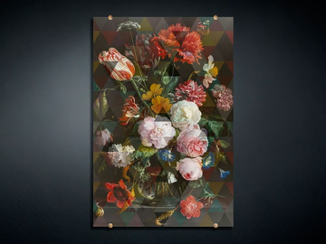FANCY BOUQUET 4 - Print on glass by VGnewtrend