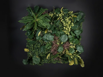 LOTUS LEAF WALL - Vegetal frame by VGnewtrend