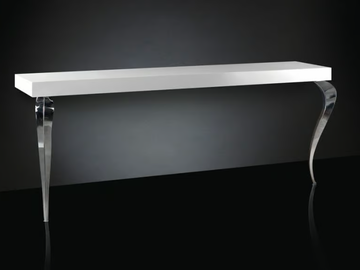 LUIGI - Lacquered steel console table by VGnewtrend