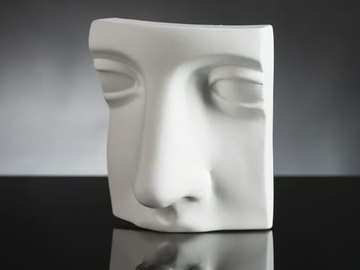 NASO GIUNONE - Ceramic sculpture by VGnewtrend