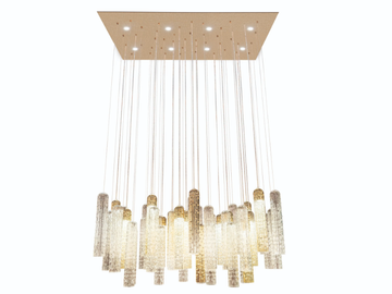 NEW PIPE - LED glass pendant lamp by VGnewtrend