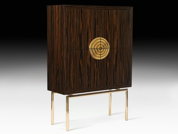 NEW SECRET 1 - Ebony highboard with doors by VGnewtrend