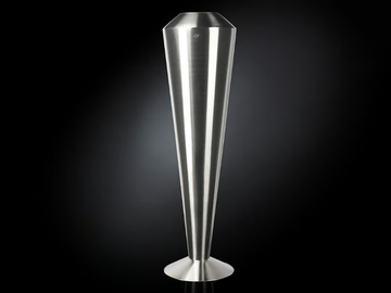 OBELISK - Steel vase by VGnewtrend