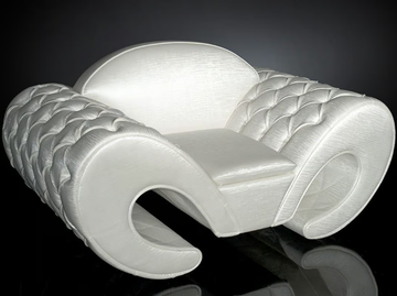SILHOUETTE - Fabric armchair with armrests by VGnewtrend