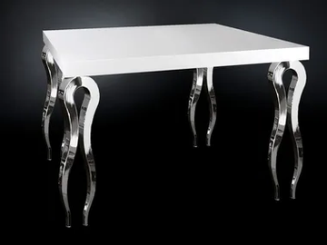 SILHOUETTE - Square MDF high table by VGnewtrend
