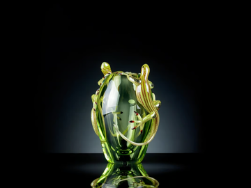 SMALL 2 GECKOS - Glass vase by VGnewtrend
