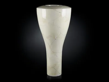 TIPPY CARRARA - LDPE vase by VGnewtrend