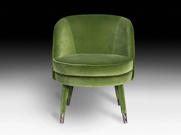 VIVIEN - Upholstered velvet easy chair by VGnewtrend