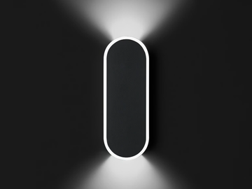ALPHA 7930 - LED aluminium wall lamp by Vibia