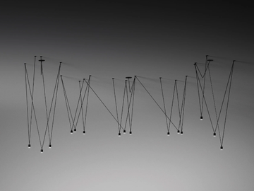 MATCH - Aluminium pendant lamp by Vibia