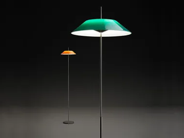 MAYFAIR - LED floor lamp with dimmer by Vibia